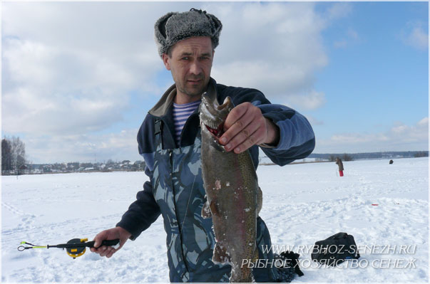 Зимняя рыбалка в Подмосковье